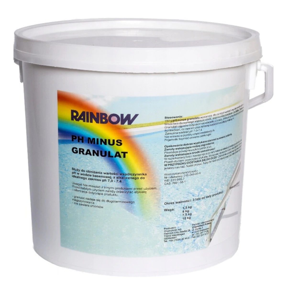 <transcy>RAINBOW pH-Minus-Granulat 1,5 KG</transcy>